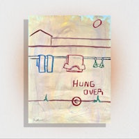 hung over - art print